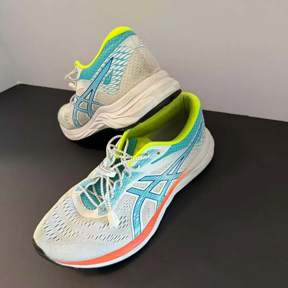 ASICS Gel-Excite 6‎ Women's Running Shoes White/Blue/Orange Size 10